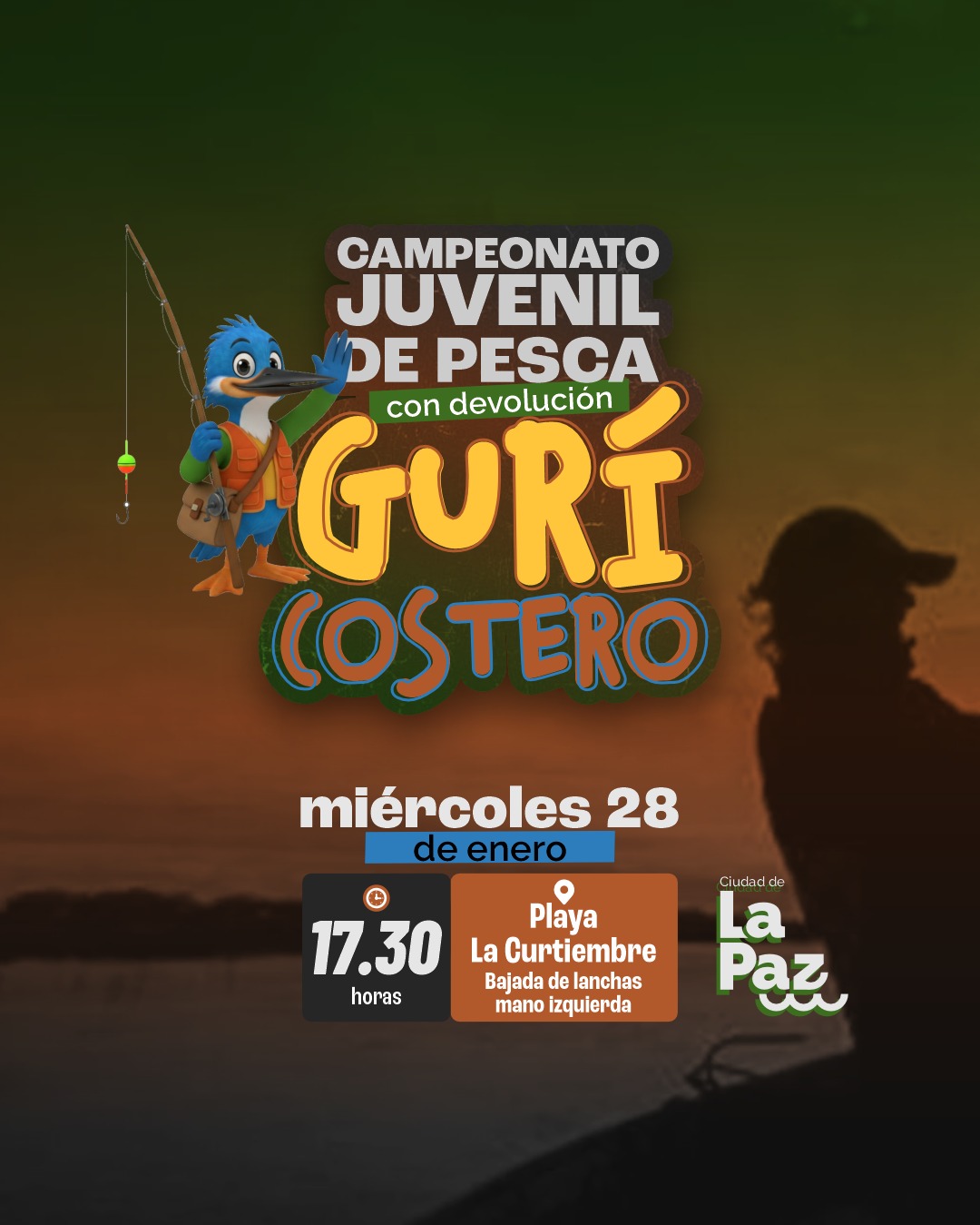 Invitan a niños y adolescentes al Campeonato de Pesca Gurí Costero